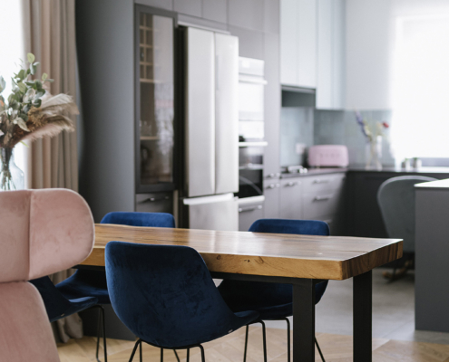 projekt wnętrz styl glamour i art deco