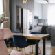 projekt wnętrz styl glamour i art deco